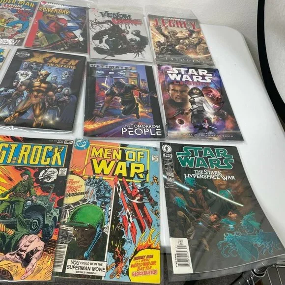 Comic Book Graphic Novel Lot Marvel X-Men Day After DC Sonic Spiderman Star Wars - Picture 9 of 11